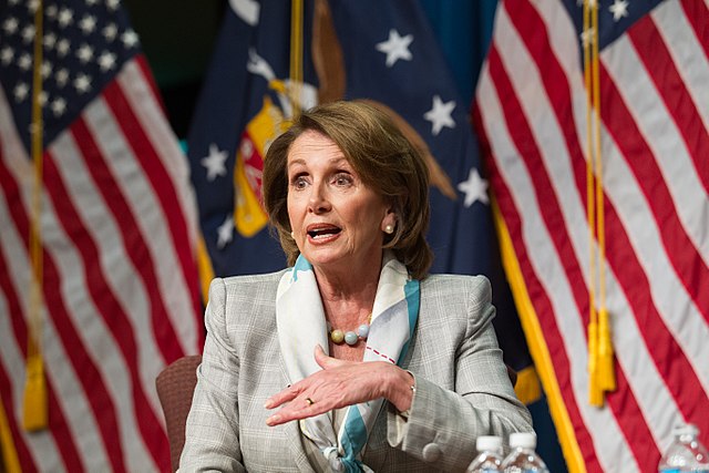 Nancy Pelosi (Official Department of Labor photo)