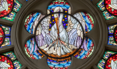 The symbolism of the pelican for Corpus Christi
