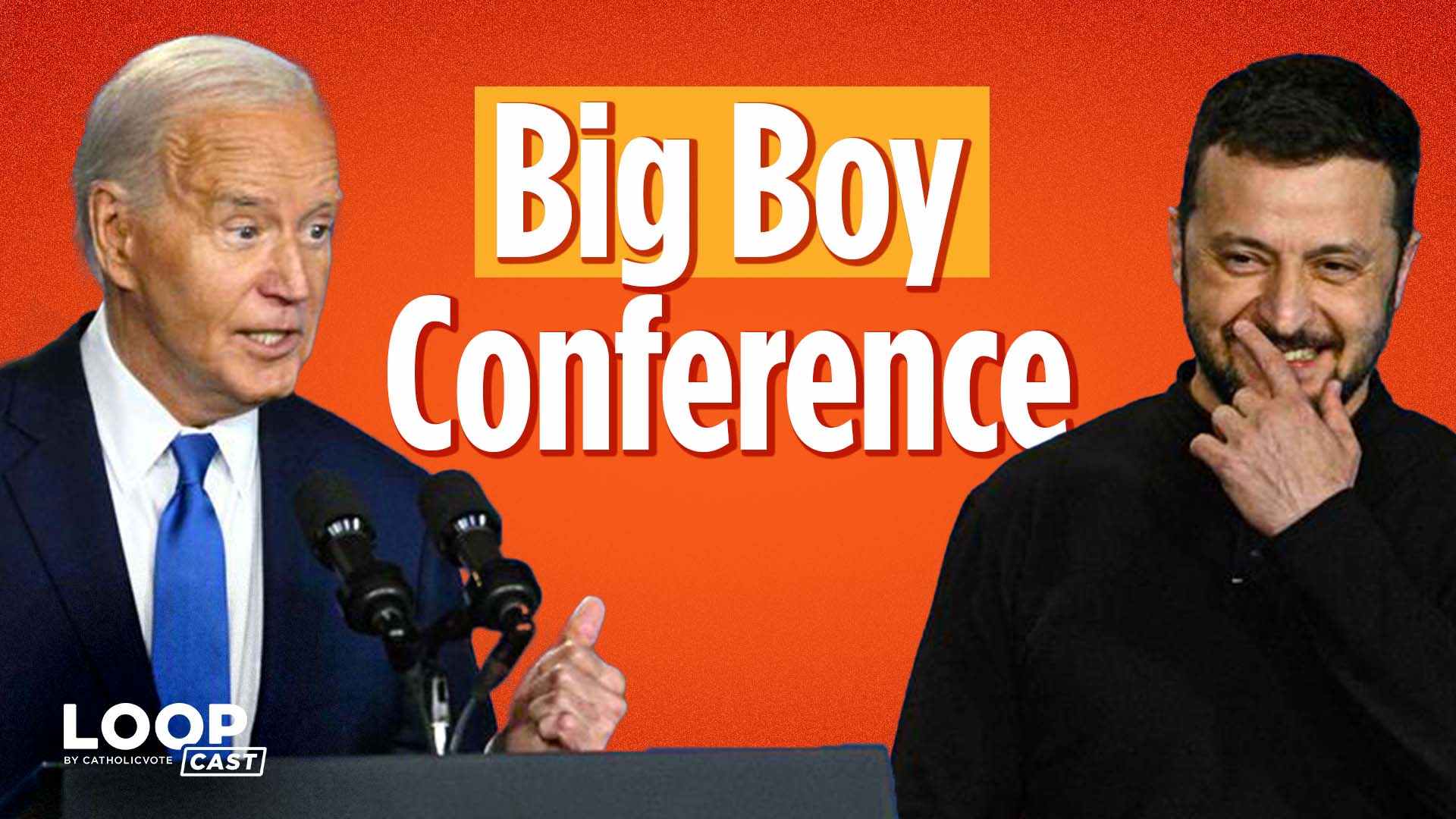 Biden’s “Big-Boy” Press Conference, Celebs Turn on Biden, and Young Priests Have This in Common